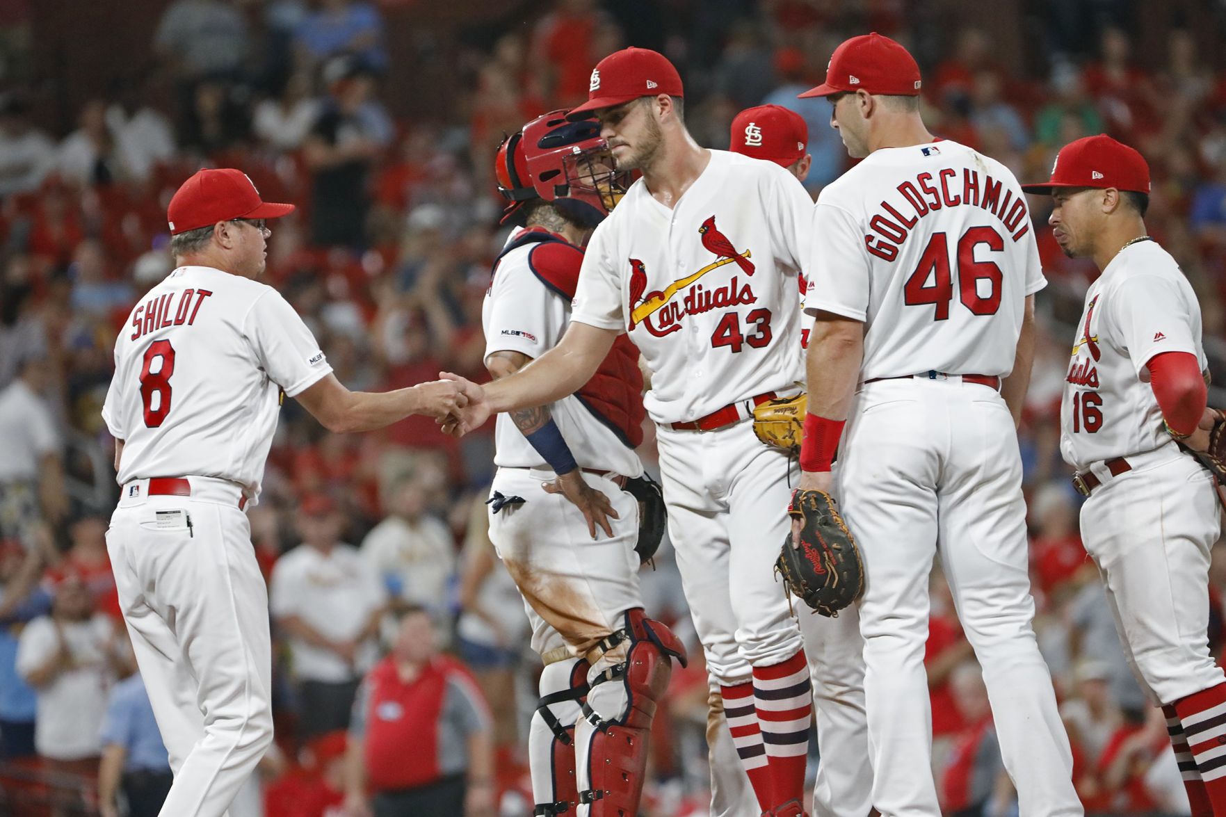 Cards and Brewers battle at Busch
